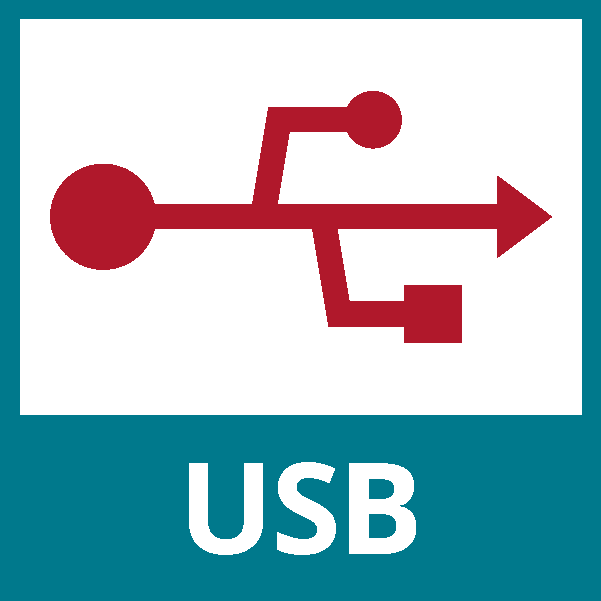Optional verfügbar USB
